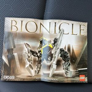 Lego Bionicle Vahki Rorzakh Manual 8618